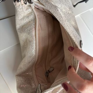 Bolso bandolera dorado