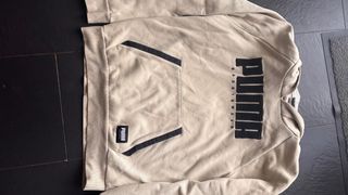 Sudadera Puma Beige Talla M