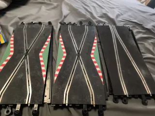 Pistas Scalextric: Cruces y Cambios