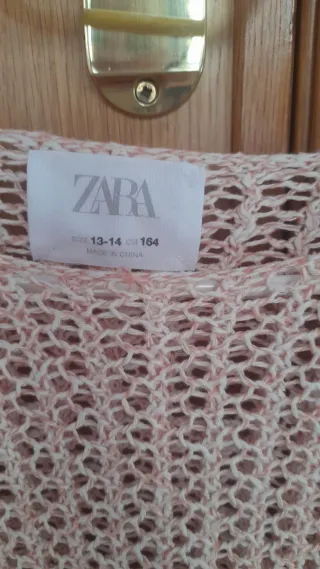 Jersey niña ZARA talla 13-14 años.