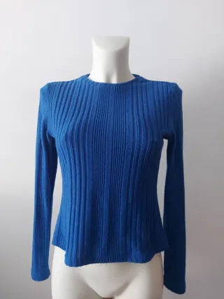 Camisola malha Shein azul NOVA