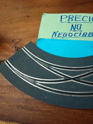 Scalextric cruce en curva digital system OJO LEER?