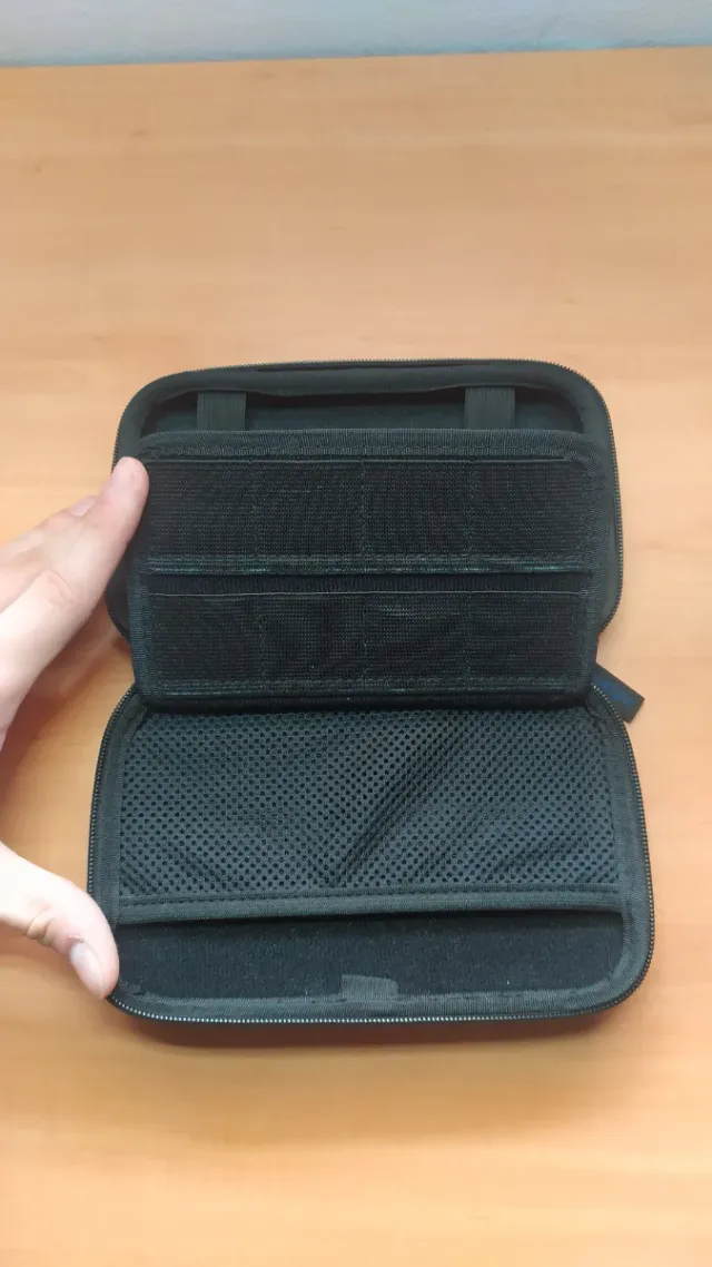 Estuche rígido azul para Nintendo 3DS XL