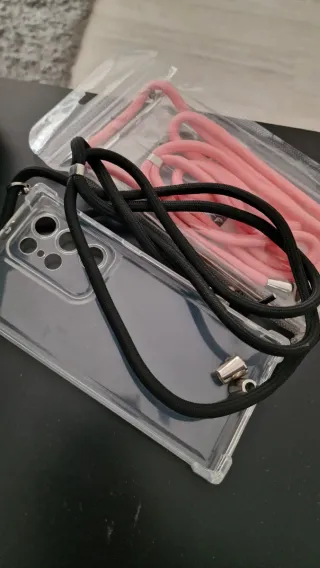 Custodia Galaxy S22 Ultra con cordino