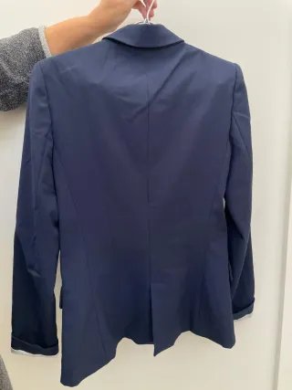 Americana azul marino Stradivarius