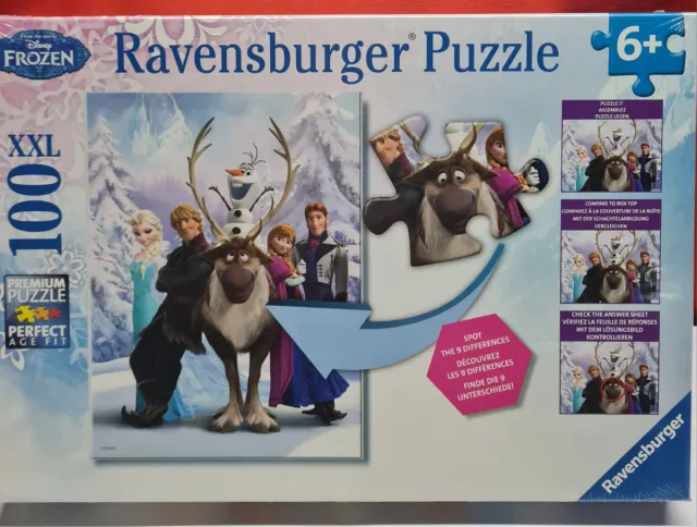 7 Puzzles 100 Piezas Disney NUEVO