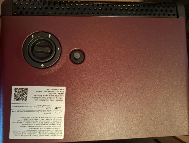 Estufa HBF 95 ORBEGOZO nueva con garantía