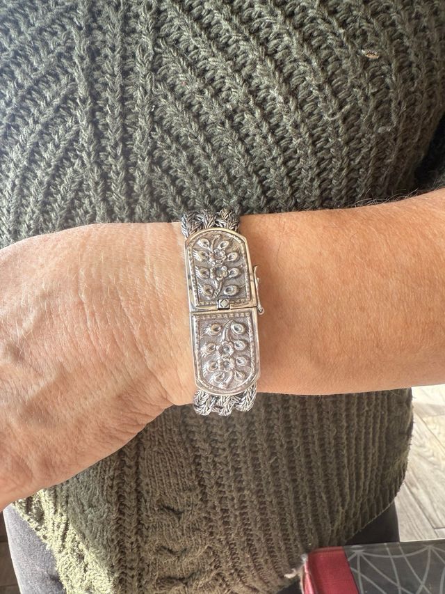 pulsera de plata de ley 925