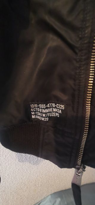 Chaqueta Bomber Alpha Industries RBF