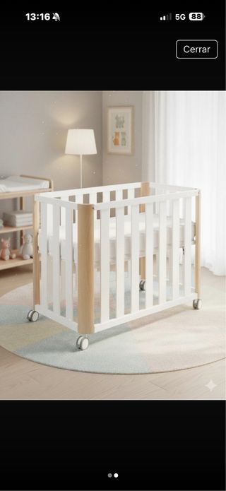 Mini cuna madera Cotinfant Doco