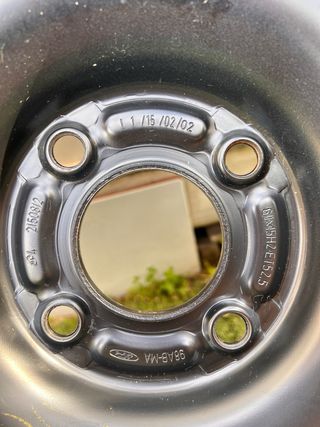 Rueda de recambio 195/60R15 88V