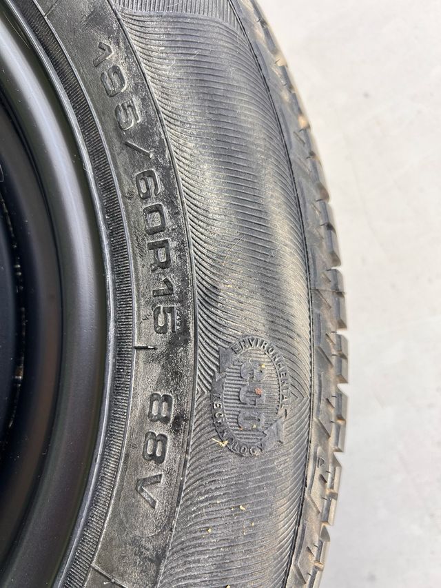 Rueda de recambio 195/60R15 88V