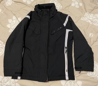 Giacca a vento bambino nera