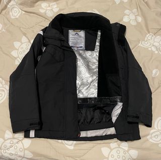 Giacca a vento bambino nera