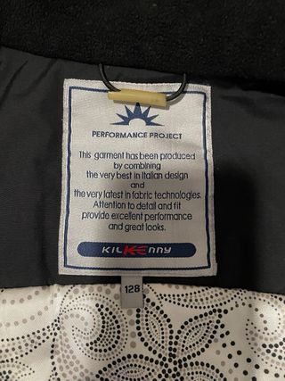 Giacca a vento bambino nera