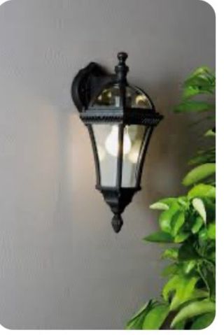 Dos Apliques de exterior Inspire Jaipur, faroles