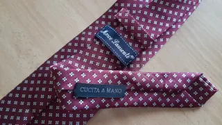 Lotto 3 cravatte vintage sartoria italiana