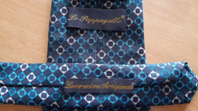 Lotto 3 cravatte vintage sartoria italiana
