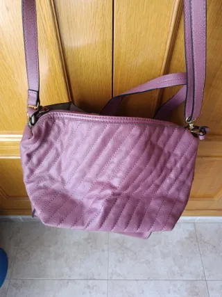 Bolso mujer rosa/morado