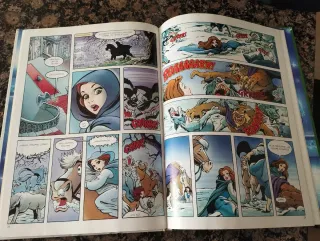 Libro,  La bella y la bestia, cómic  48 páginas