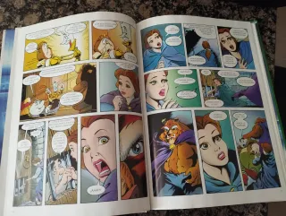 Libro,  La bella y la bestia, cómic  48 páginas