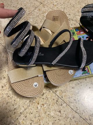 Pack Sandalias Talla 39 y 38