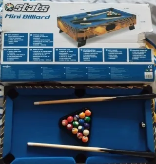 Mini Billar Infantil.La caja rota por un lateral