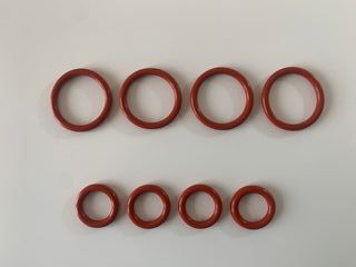 Set Anelli Smorzanti in Silicone per Amplificatore