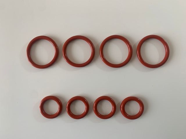 Set Anelli Smorzanti in Silicone per Amplificatore