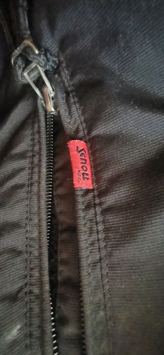 Chaqueta Bomber Schott Negra