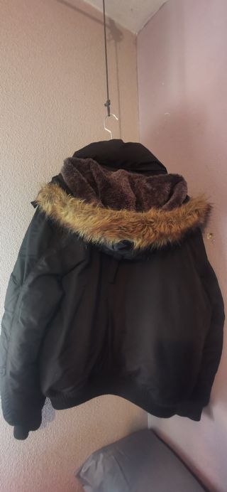 Chaqueta Bomber Schott Negra