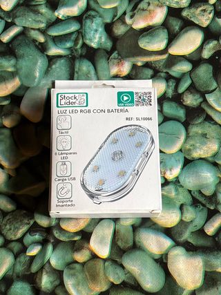 Luz led con batería