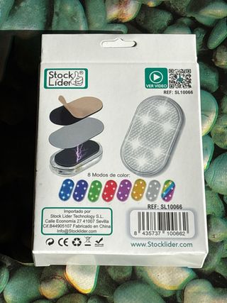 Luz led con batería