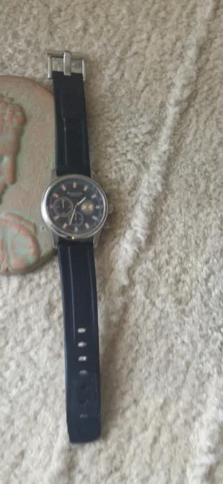 Reloj Massimo Dutti Sport Negro/Plata