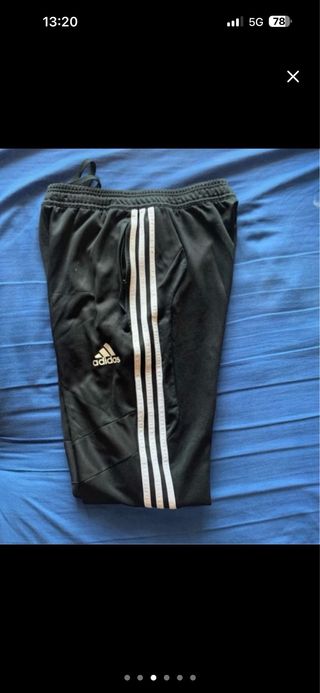 Pantalón Adidas Talla S Negro