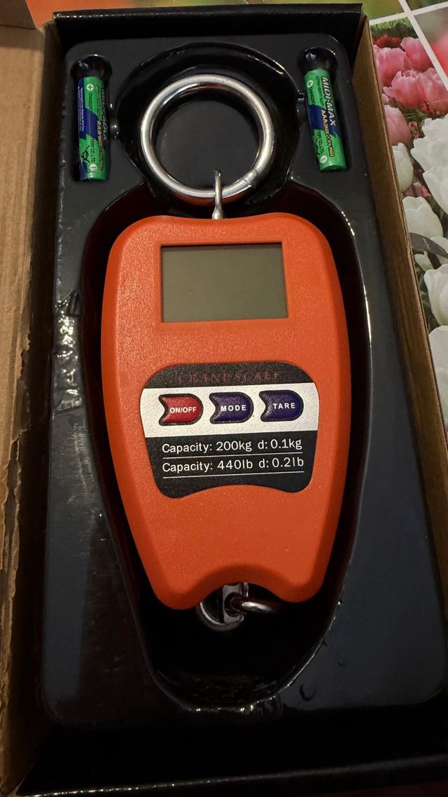 Báscula Digital Colgante Mini Crane Scale