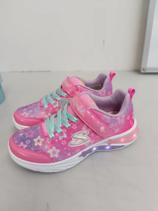 Zapatillas Skechers Niña Luces Talla:34 E3Y2588