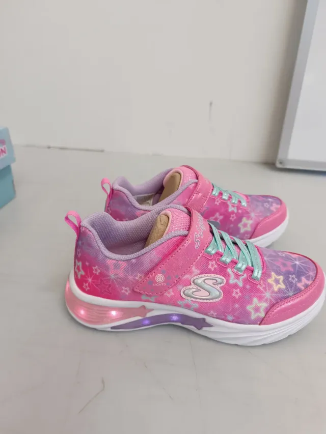 Zapatillas Skechers Niña Luces Talla:34 E3Y2588