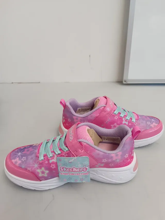 Zapatillas Skechers Niña Luces Talla:34 E3Y2588