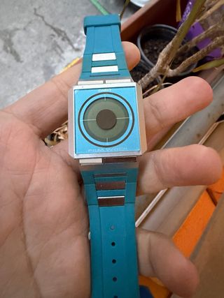 Casio FS 02 (Film Watch) Azul/Plata
