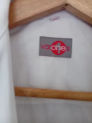 Camisa manga larga vo.one blanca
