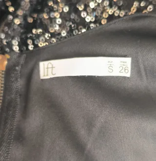 Vestido lentejuelas Lefties