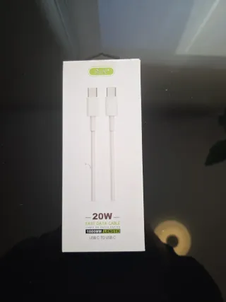 Cable S&N USB-C a USB-C 20W 1000mm