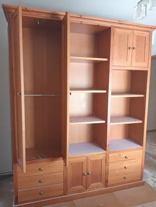 2 Librerie in Legno Marrone