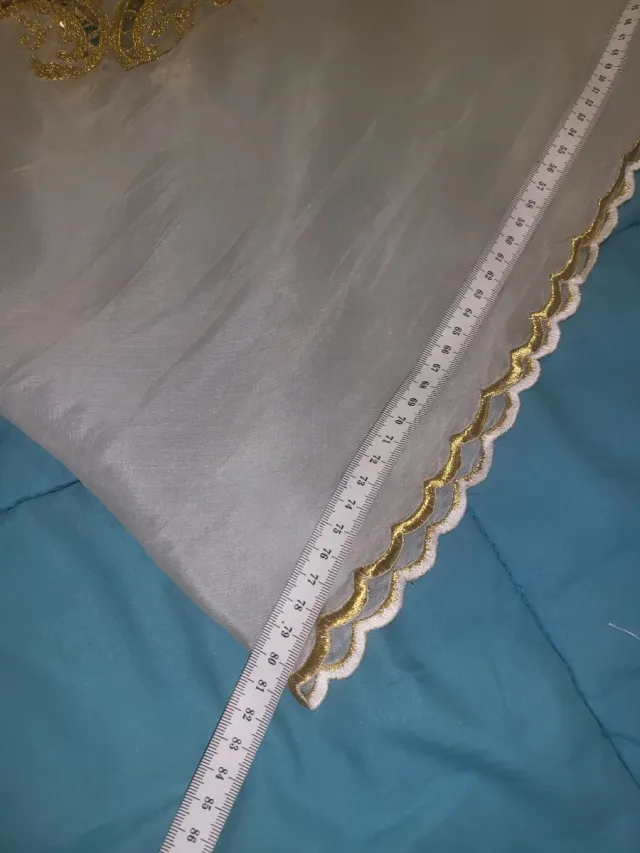 Manteletas Fallera Doradas