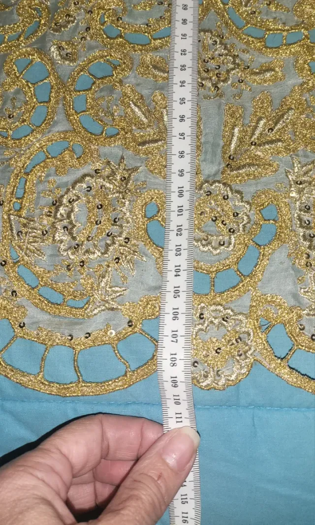 Manteletas Fallera Doradas