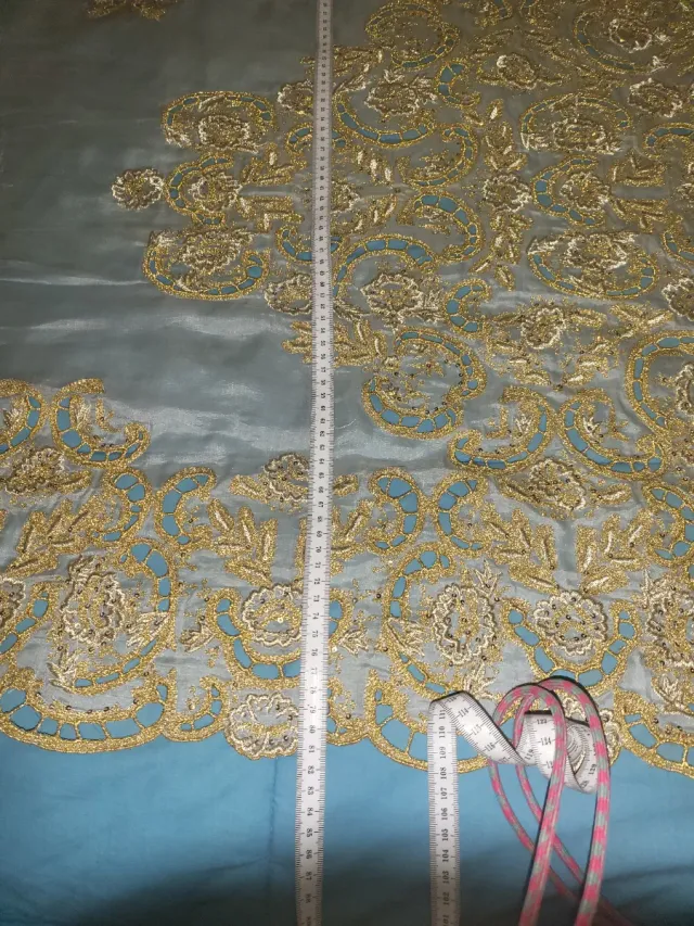 Manteletas Fallera Doradas