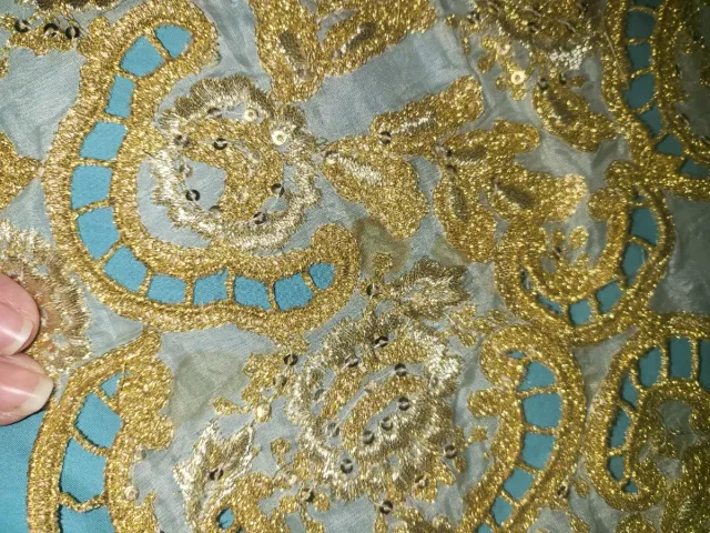 Manteletas Fallera Doradas