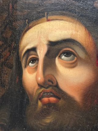 Cristo coronado de espinas,