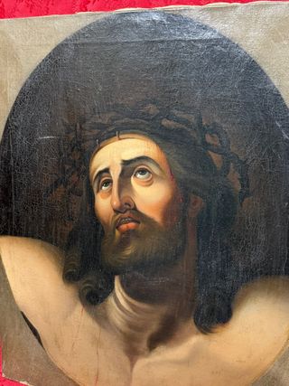 Cristo coronado de espinas,